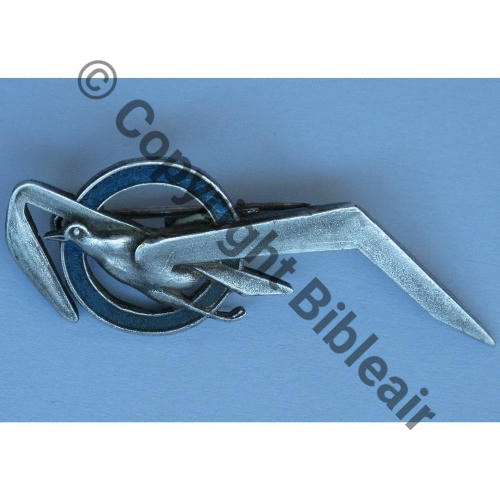 33.2  1953.64 A1073NH  ERT.2.33 SAVOIE SAL.6 COGNAC  A.AUGIS.LYON 1Ligne EMAIL Bol rectangle Dos lisse irreg  Src.JM.CONIGLIO 